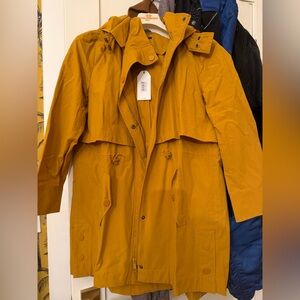 Universal Standard Women's Mustard Hooded Jacket